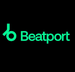 Logo von Amazon Music, bestehend aus dem Schriftzug "amazon music" in weiß auf lila Hintergrund.